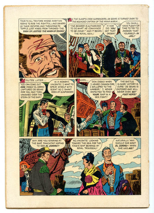 Four Color 617 (Mar 1955) VG+ (4.5) - The Quest of Zorro