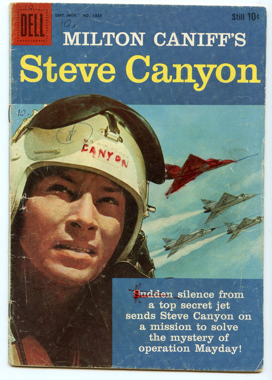 Four Color 1033 (Nov 1959) VG- (3.5) - Milton Caniff's Steve Canyon