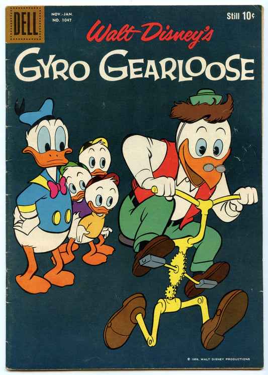 Four Color 1047 (Nov 1959) FI (6.0) - Walt Disney's Gyro Gearloose