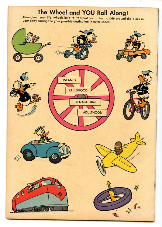 Four Color 1190 (Nov 1961) VG (4.0) - Walt Disney's Donald and the Wheel