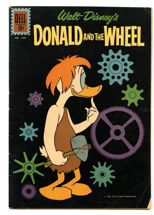 Four Color 1190 (Nov 1961) VG (4.0) - Walt Disney's Donald and the Wheel