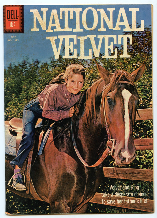 Four Color 1195 (Jul 1961) FI+ (6.5) - National Velvet