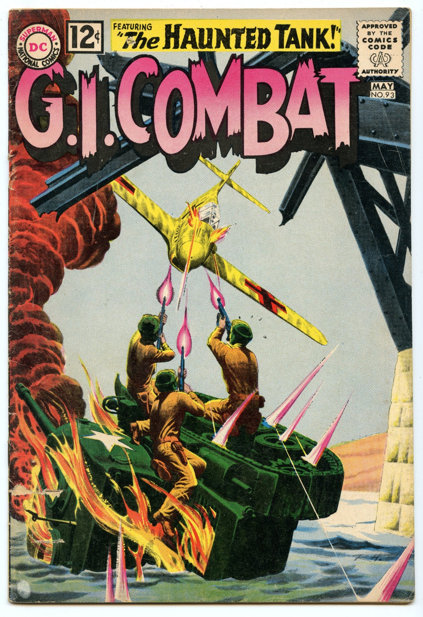 G.I. Combat 93 (May 1962) VG/FI (5.0)