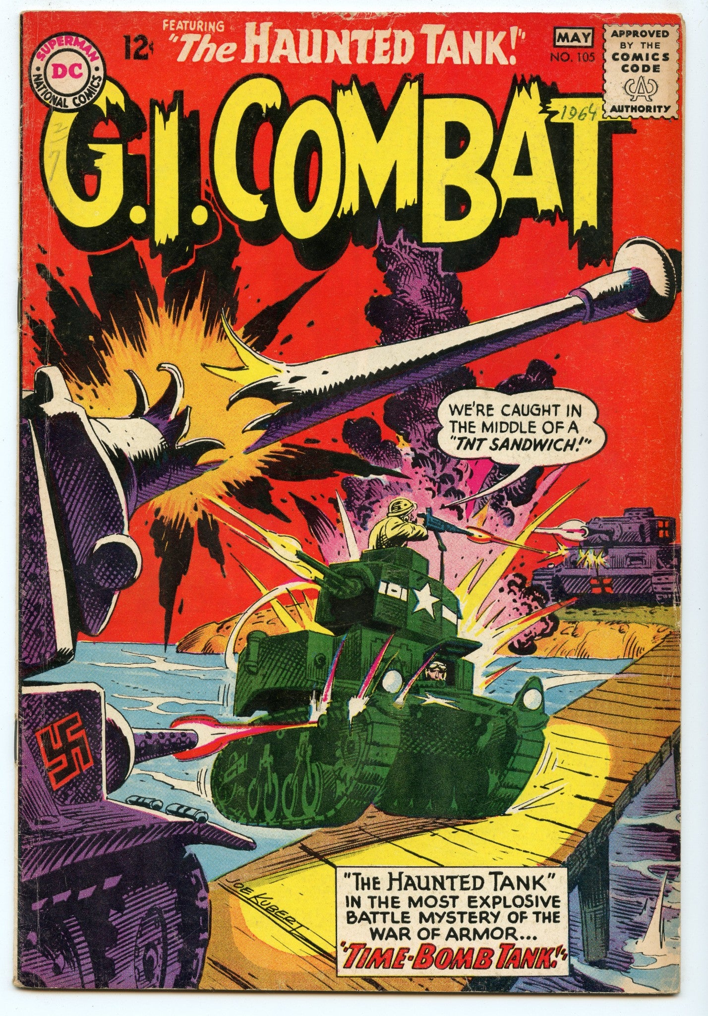 G.I. Combat 105 (May 1964) VG (4.0)