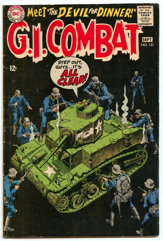 G.I. Combat 131 (Sep 1968) VG (4.0)