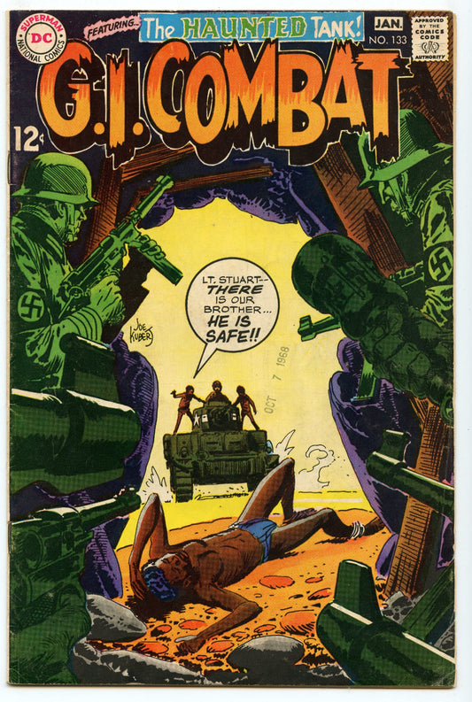 G.I. Combat 133 (Jan 1969) VG (4.0)