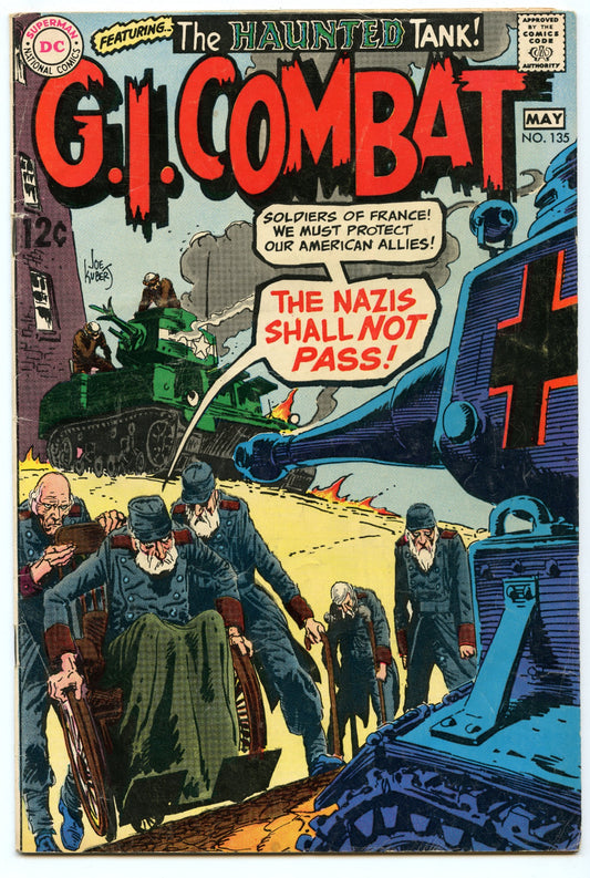 G.I. Combat 135 (May 1969) VG+ (4.5)