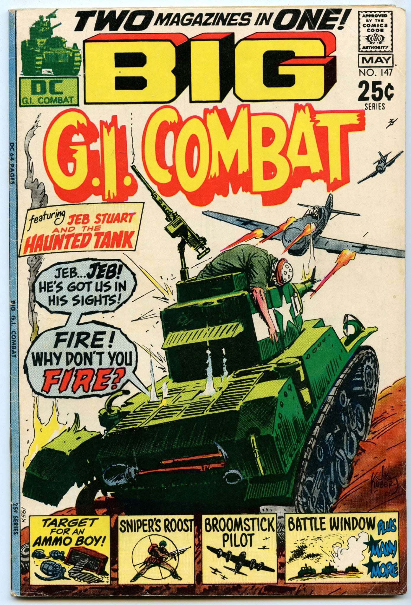 G.I. Combat 147 (May 1971) VG+ (4.5)