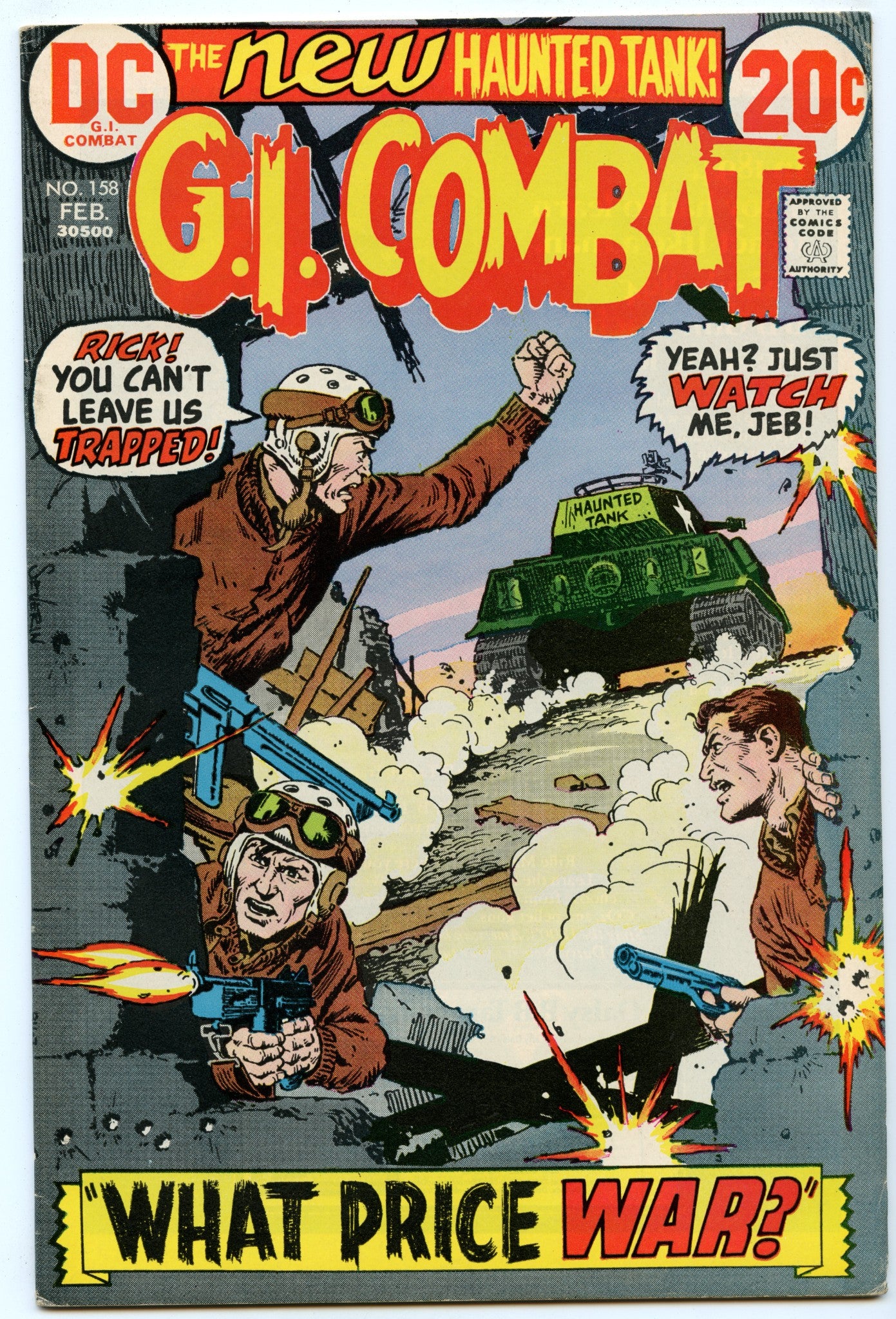 G.I. Combat 158 (Feb 1973) FI- (5.5)