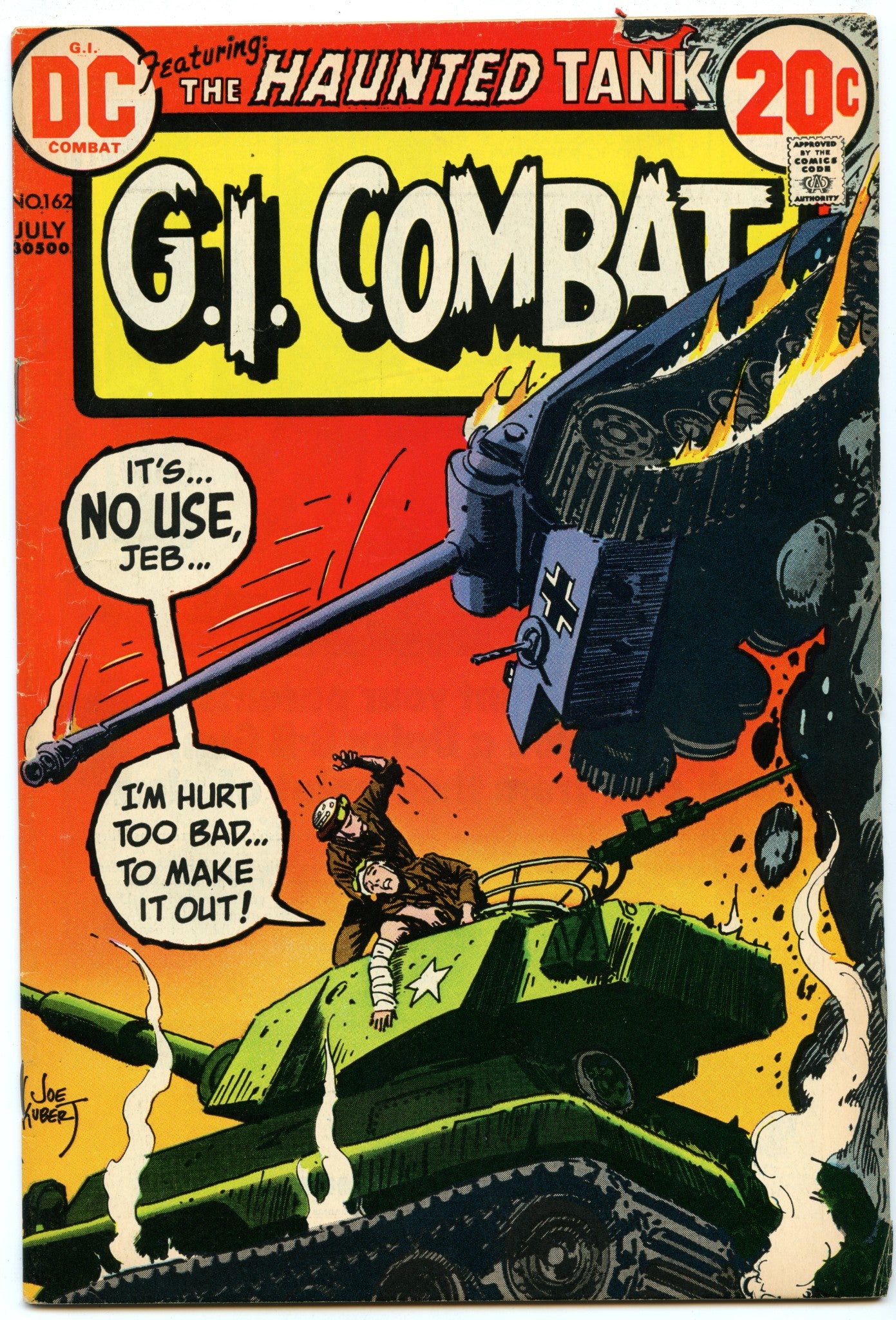 G.I. Combat 162 (Jul 1973) VG/FI (5.0)