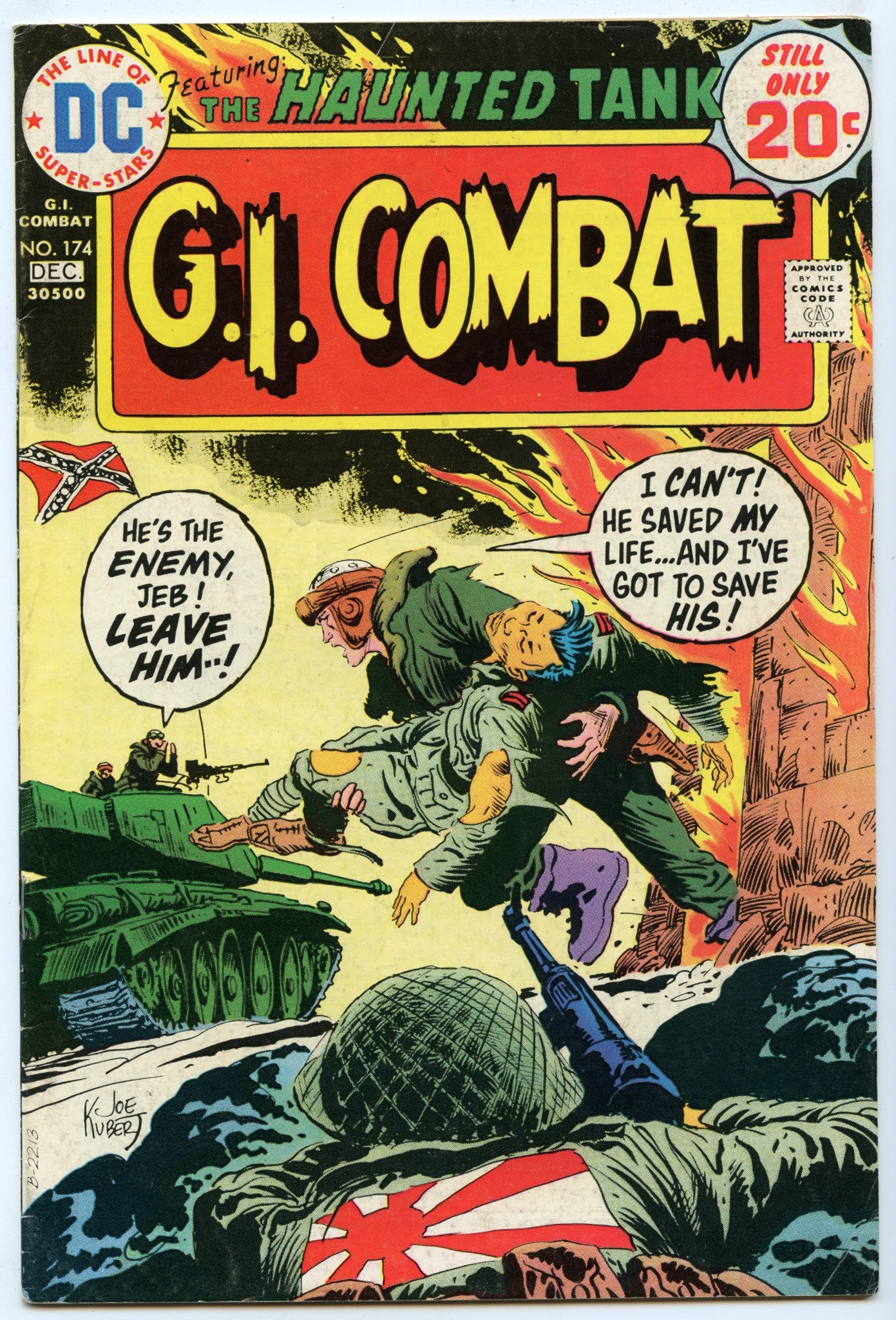 G.I. Combat 174 (Dec 1974) VG/FI (5.0)