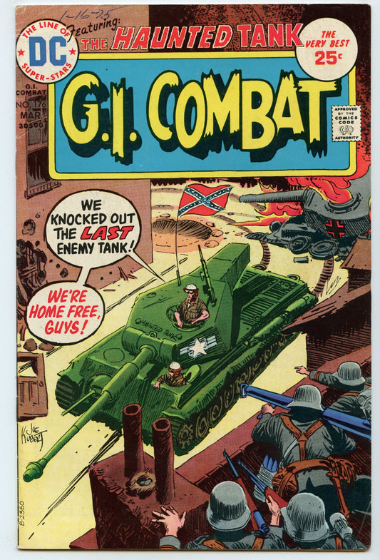 G.I. Combat 176 (Apr 1975) VG/FI (5.0)