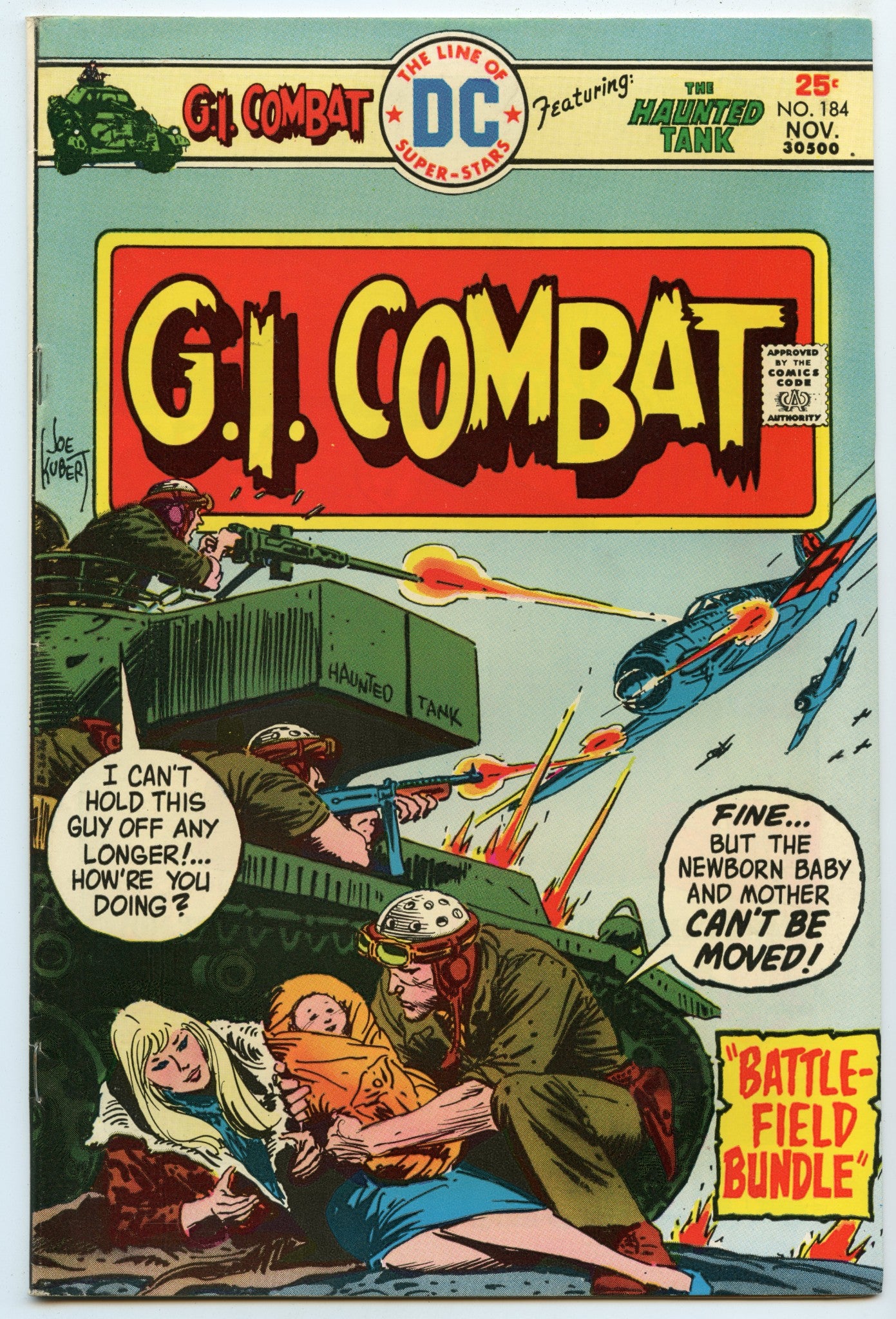 G.I. Combat 184 (Nov 1975) VG+ (4.5)