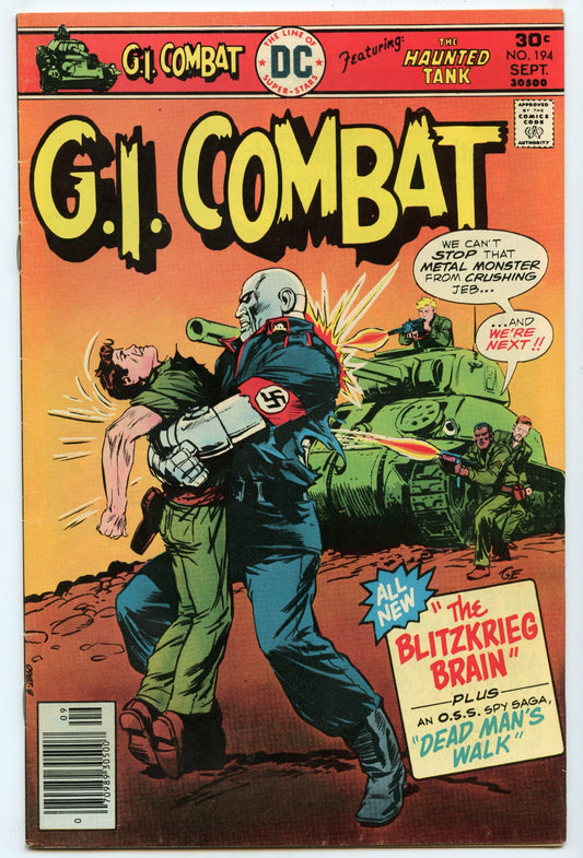 G.I. Combat 194 (Sep 1976) VG/FI (5.0)