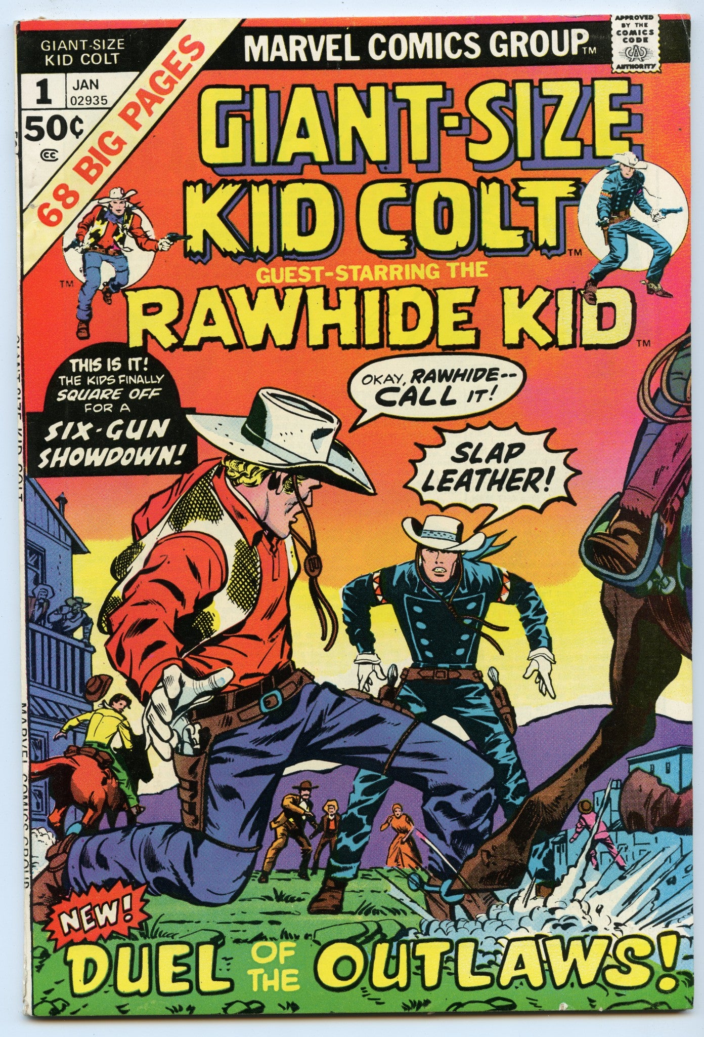 Giant-Size Kid Colt 1 (Jan 1975) FI+ (6.5)