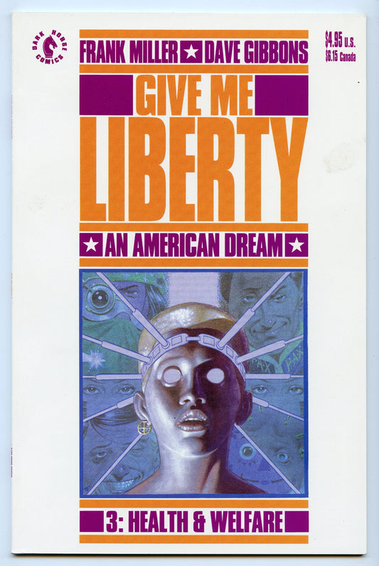 Give Me Liberty 3 (Dec 1990) NM- (9.2)