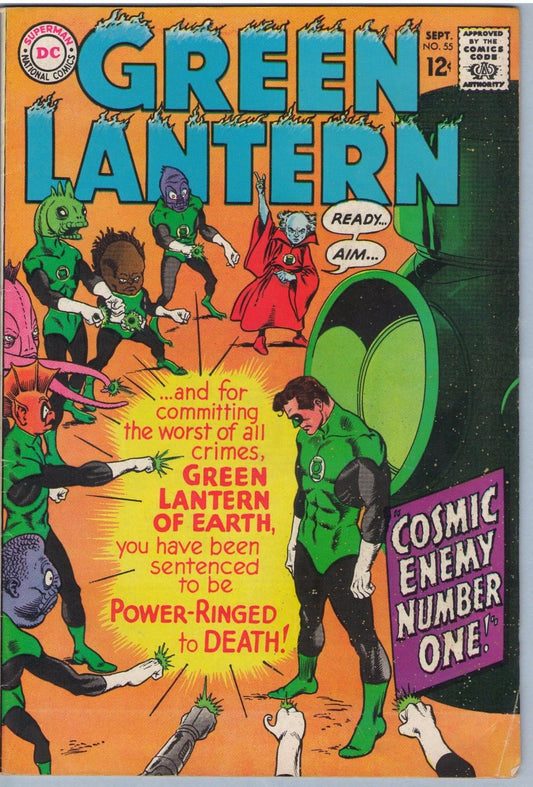 Green Lantern 55 (Sep 1967) VG-FI (5.0)