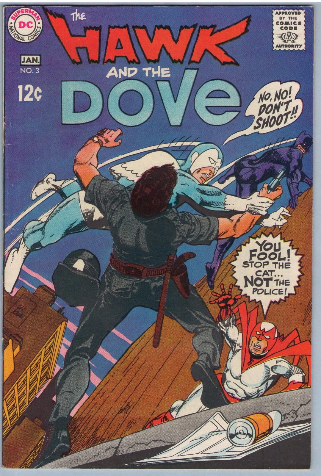 Hawk and the Dove 3 (Jan 1969) FI (6.0)