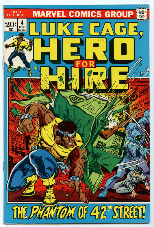 Hero for Hire 4 (Dec 1972) VF (8.0)