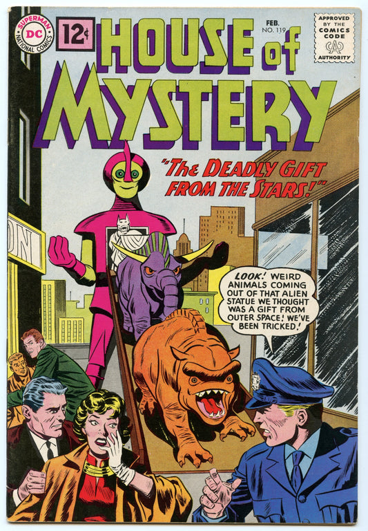 House of Mystery 119 (Feb 1962) VF- (7.5)