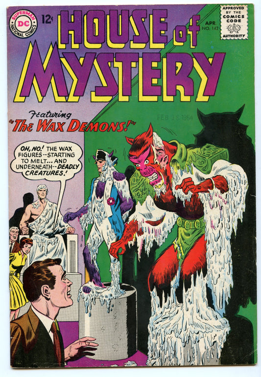 House of Mystery 142 (Apr 1964) FI- (5.5)