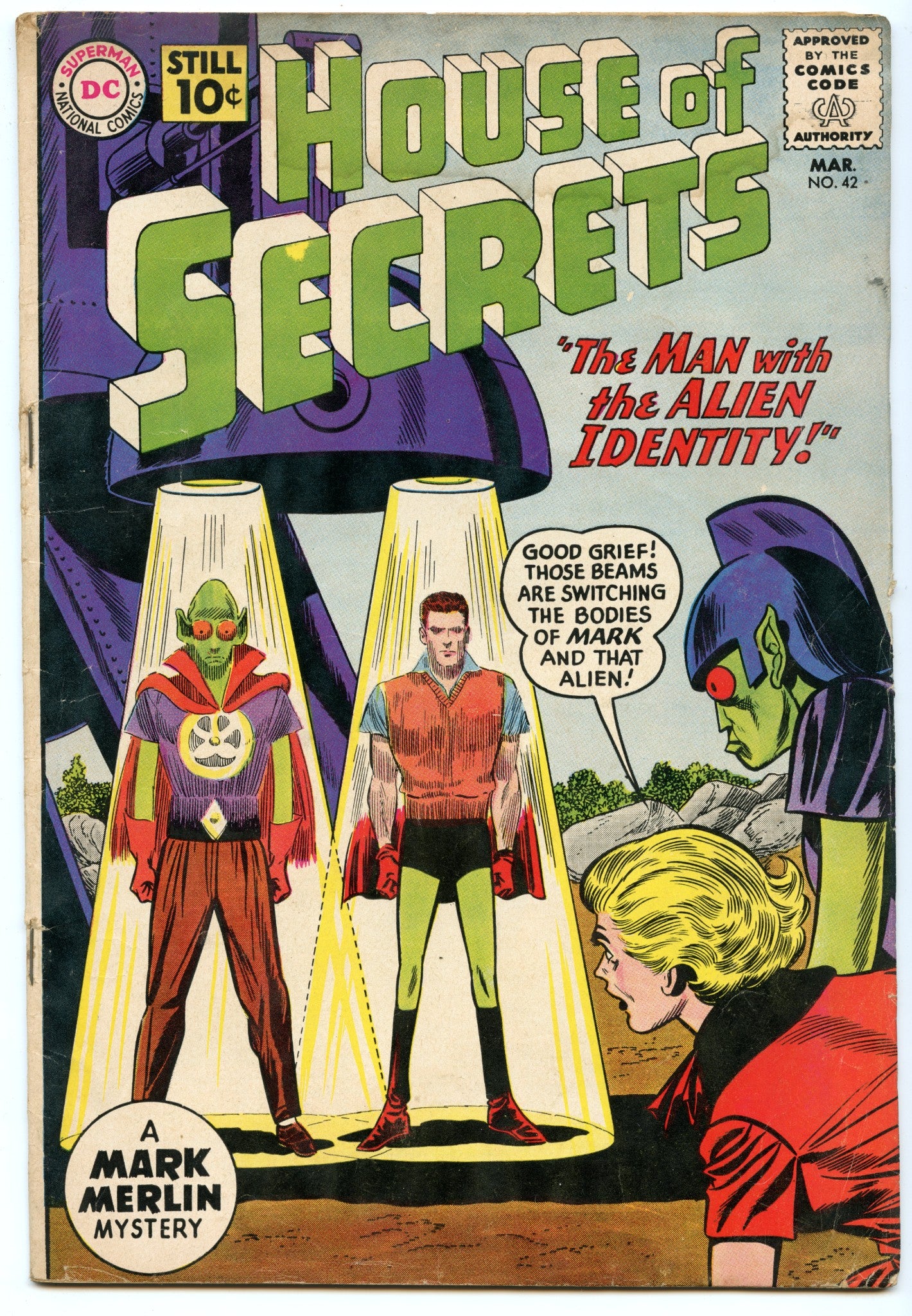 House of Secrets 42 (Mar 1961) GD/VG (3.0)