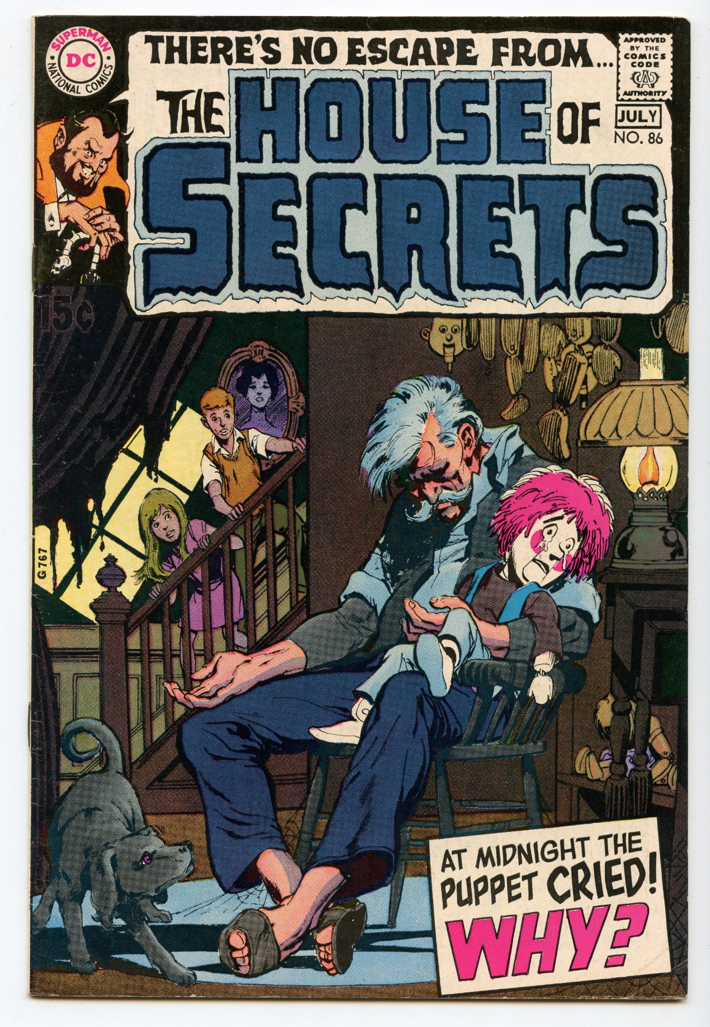 House of Secrets 86 (Jul 1970) FI (6.0)