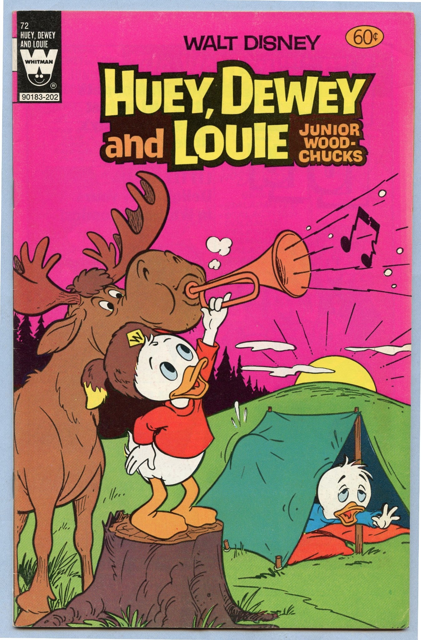 Huey Dewey and Louie 72 (Feb 1982) VF (8.0)