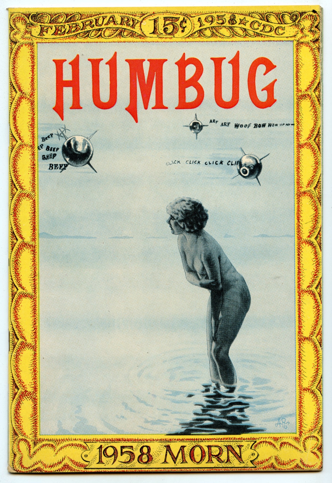 Humbug 7 (Feb 1958) VG/FI (5.0)