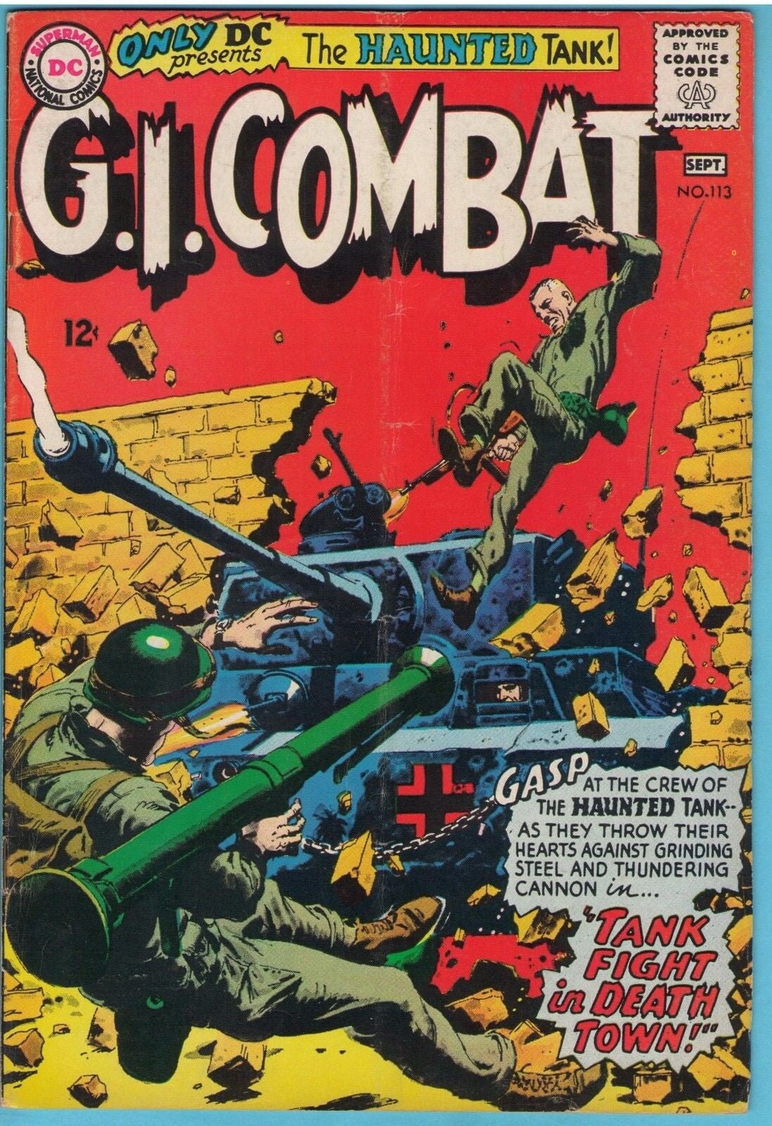 G.I. Combat 113 (Sep 1965) VG+ (4.5)