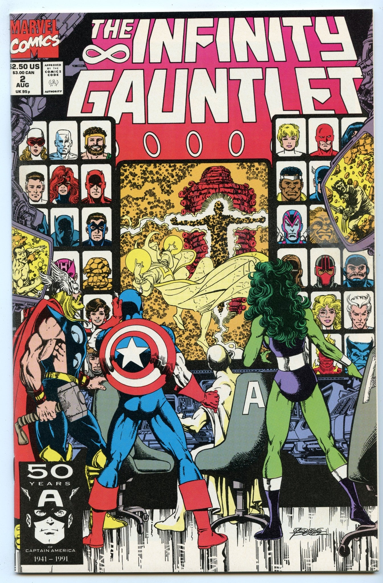 Infinity Gauntlet 2 (Aug 1991) NM- (9.2)