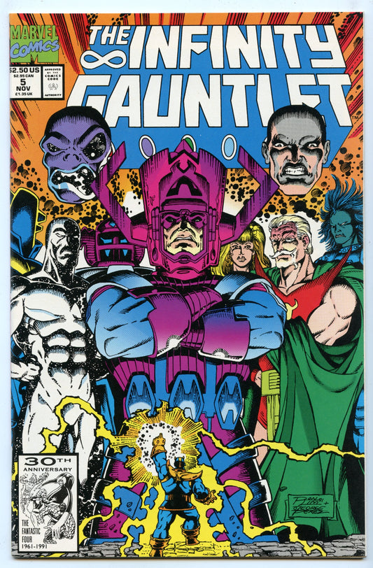 Infinity Gauntlet 5 (Nov 1991) NM- (9.2)