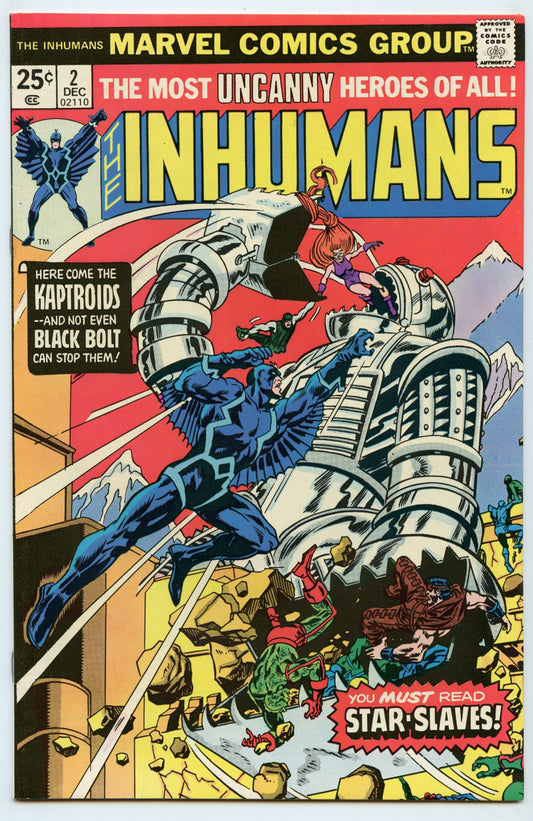 Inhumans 2 (Dec 1975) VF+ (8.5)