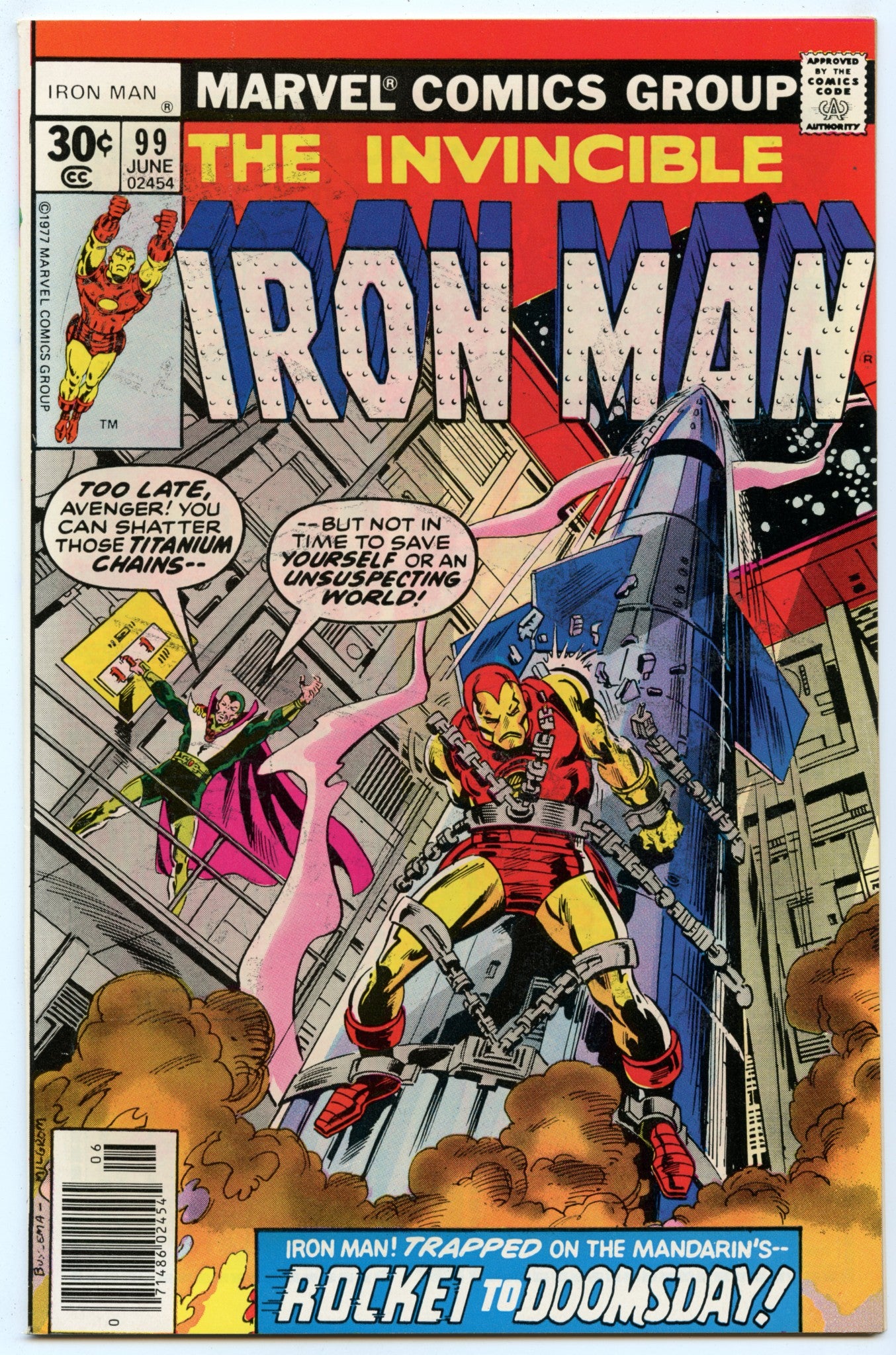 Iron Man 99 (Jun 1977) VF/NM (9.0)