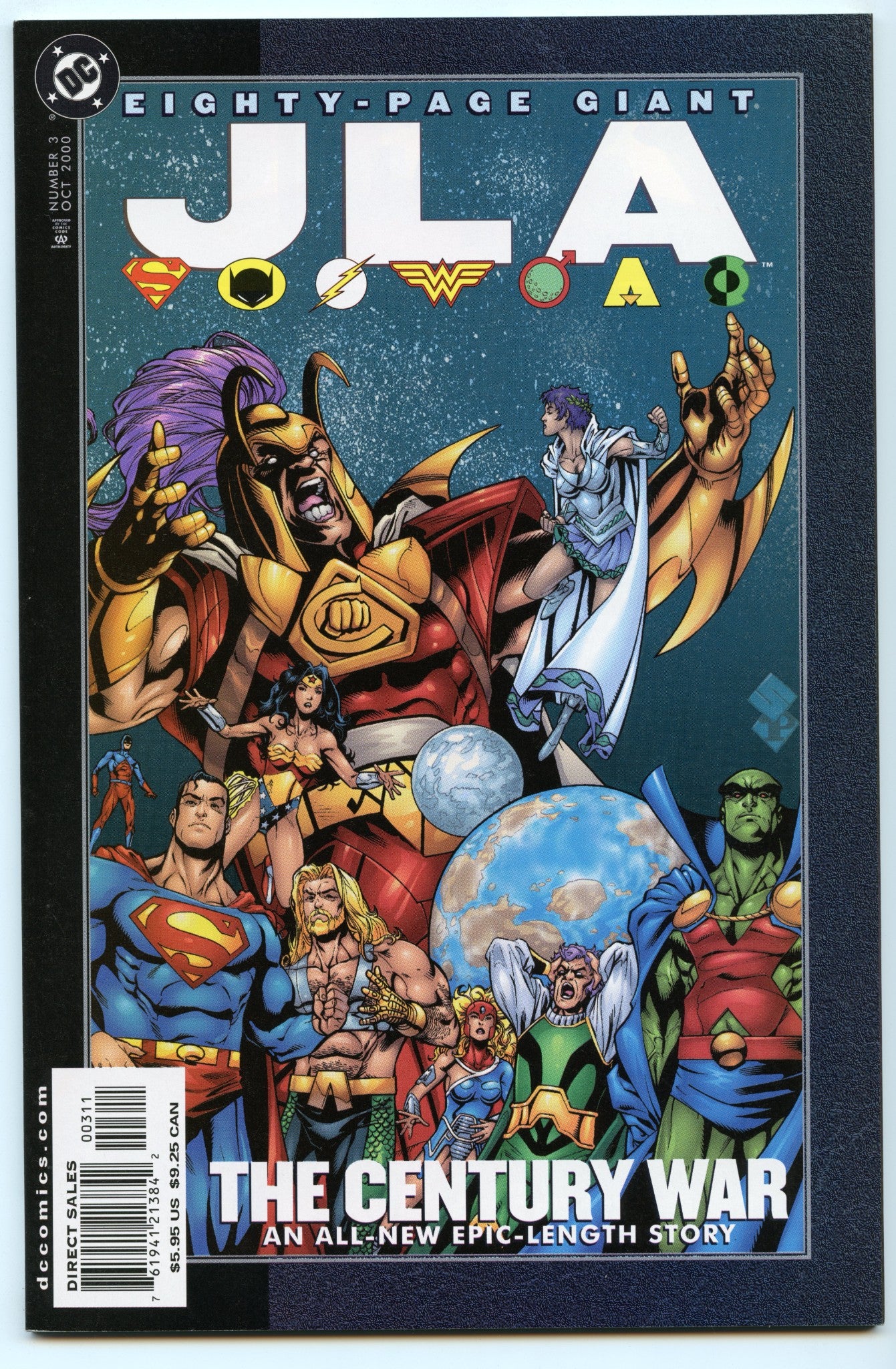 JLA 80-Page Giant 3 (Oct 2000) NM- (9.2)