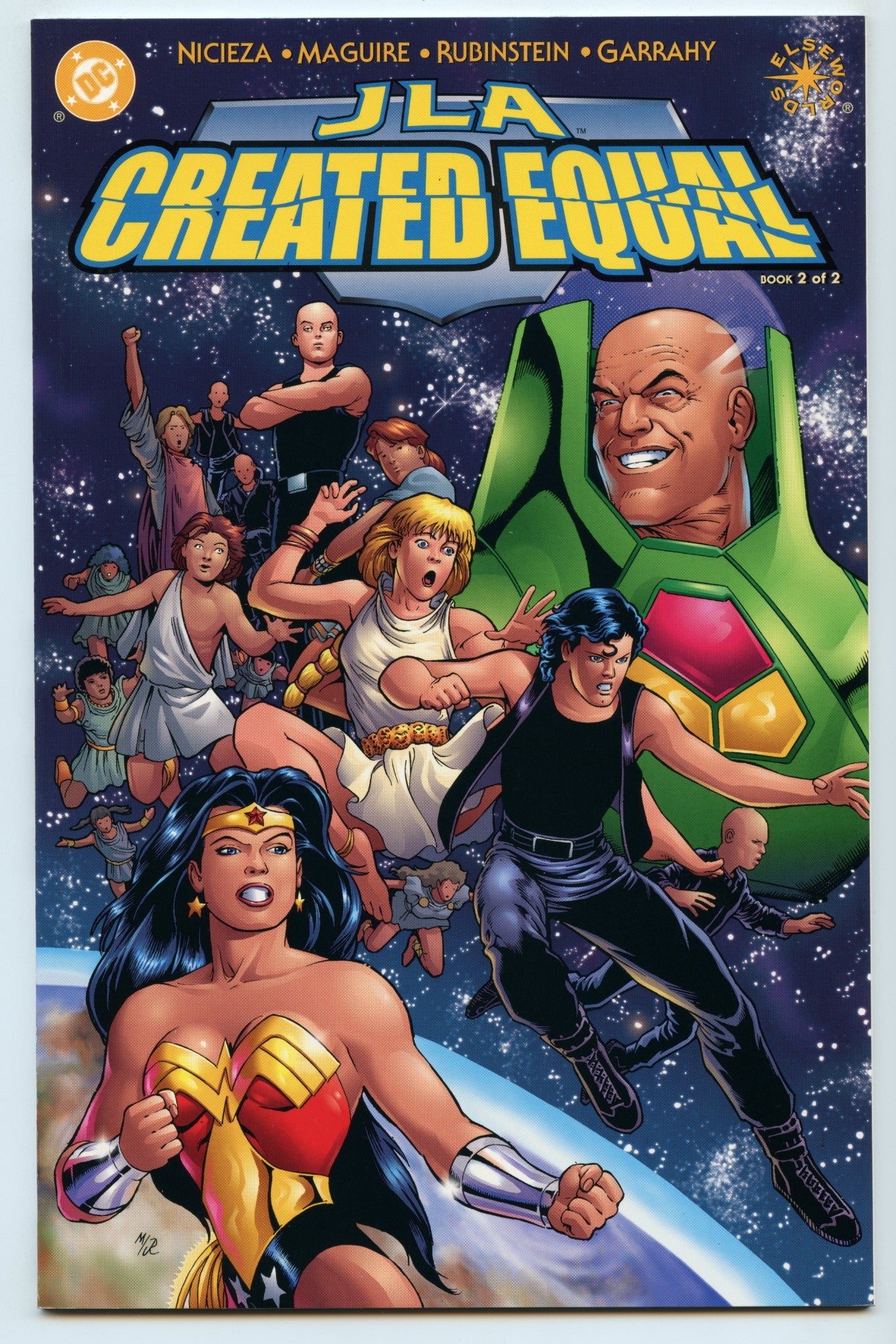 JLA: Created Equal 2 (Apr 2000) NM- (9.2)