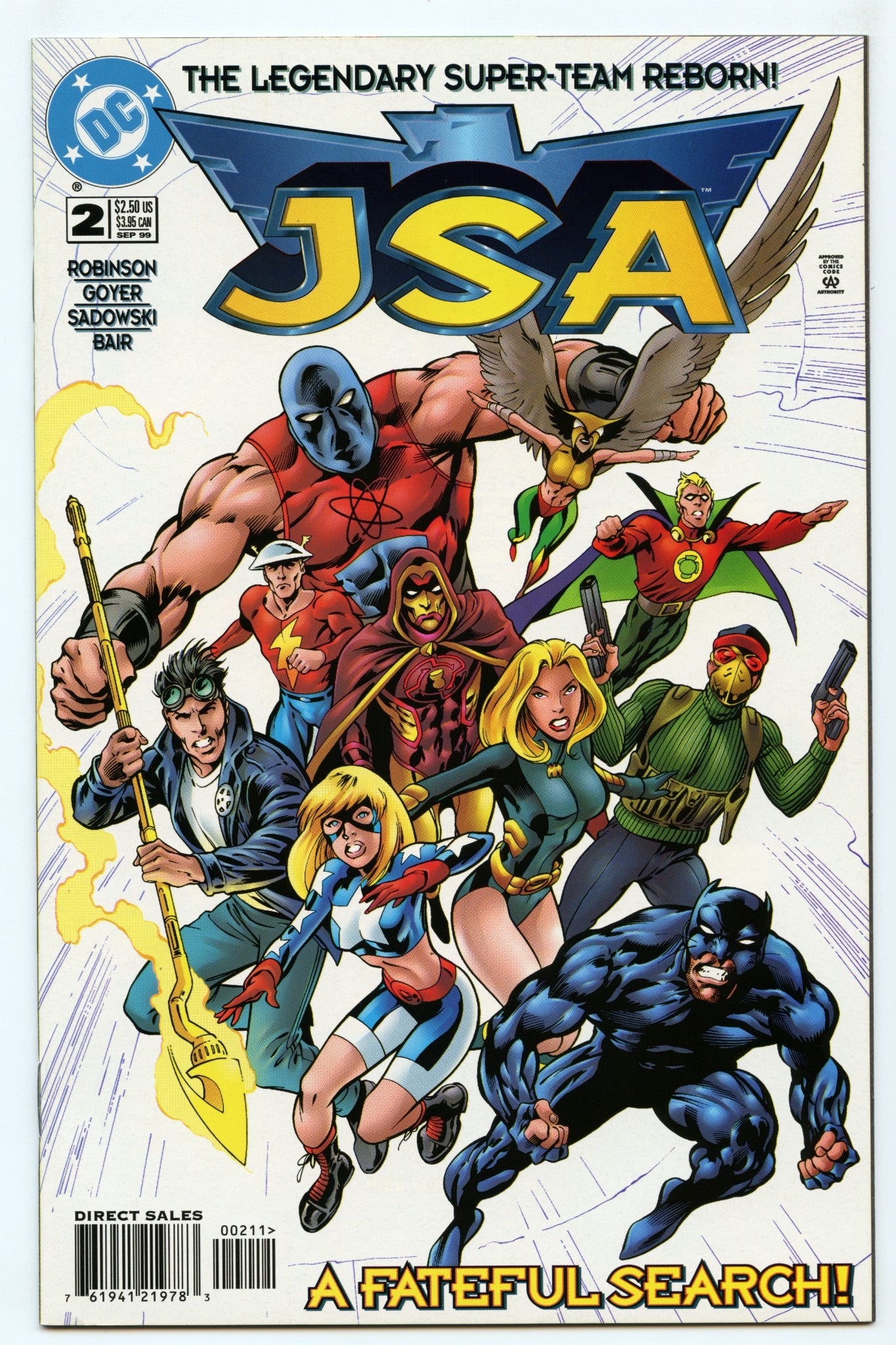 JSA 2 (Sep 1999) NM- (9.2)