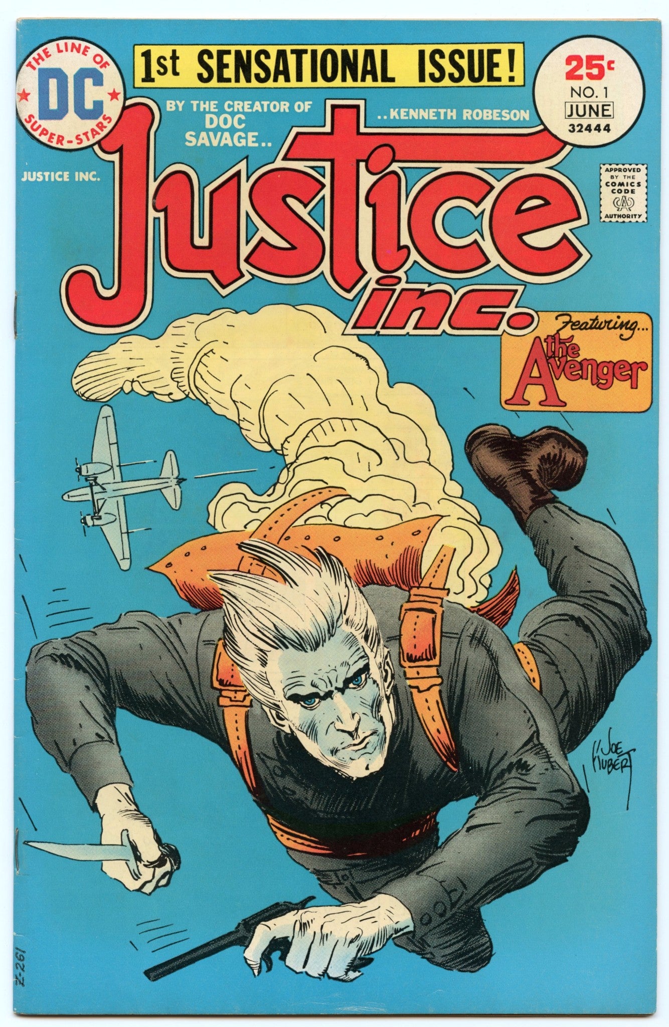 Justice Inc 1 (Jun 1975) VF- (7.5)