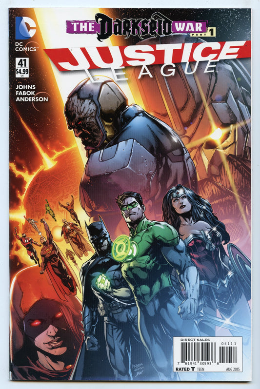 Justice League 41 (Aug 2015) NM- (9.2) - 1st appearance Grail