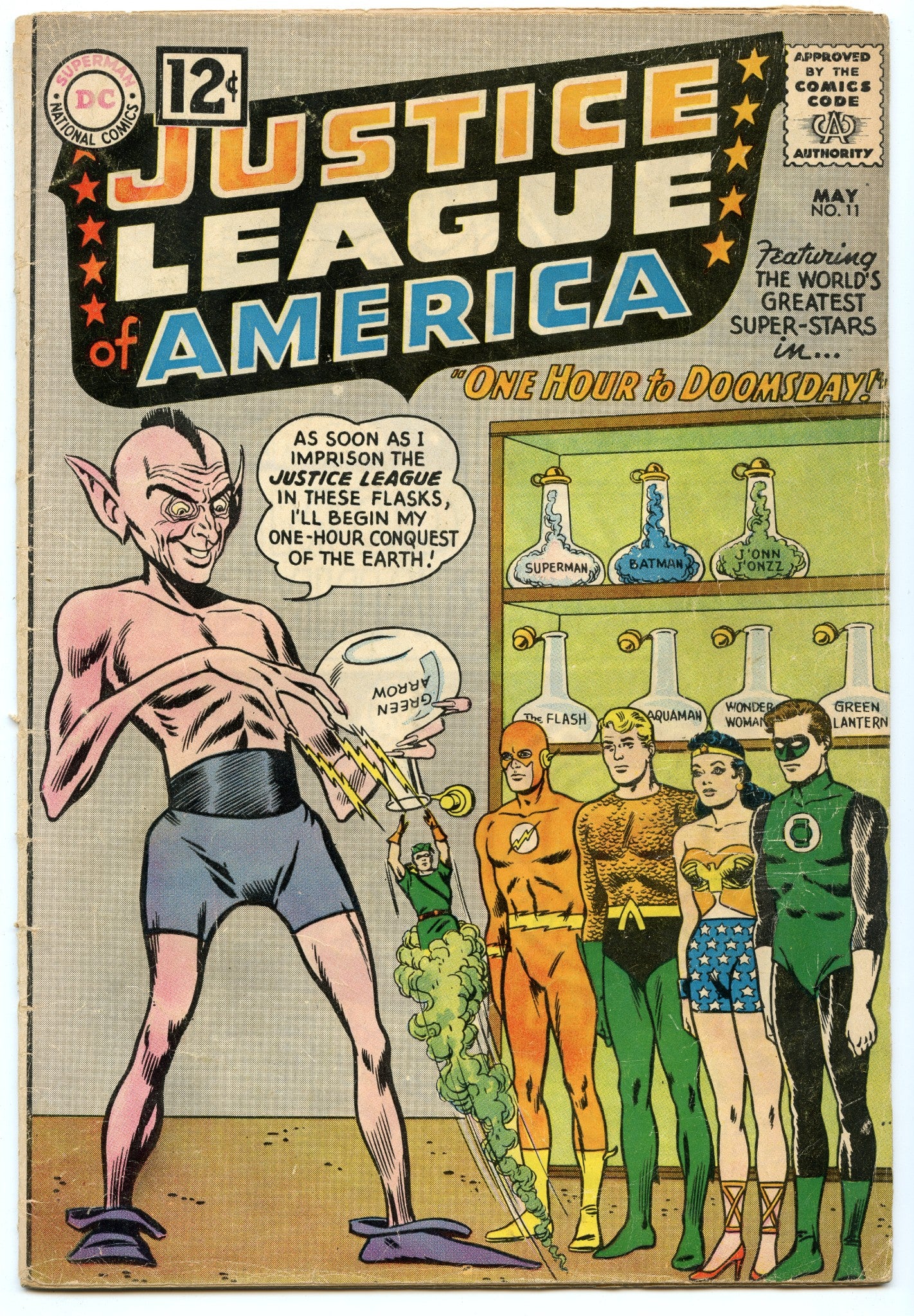 Justice League of America 11 (May 1962) VG- (3.5)