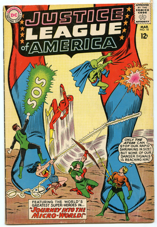 Justice League of America 18 (Mar 1963) VG (4.0)