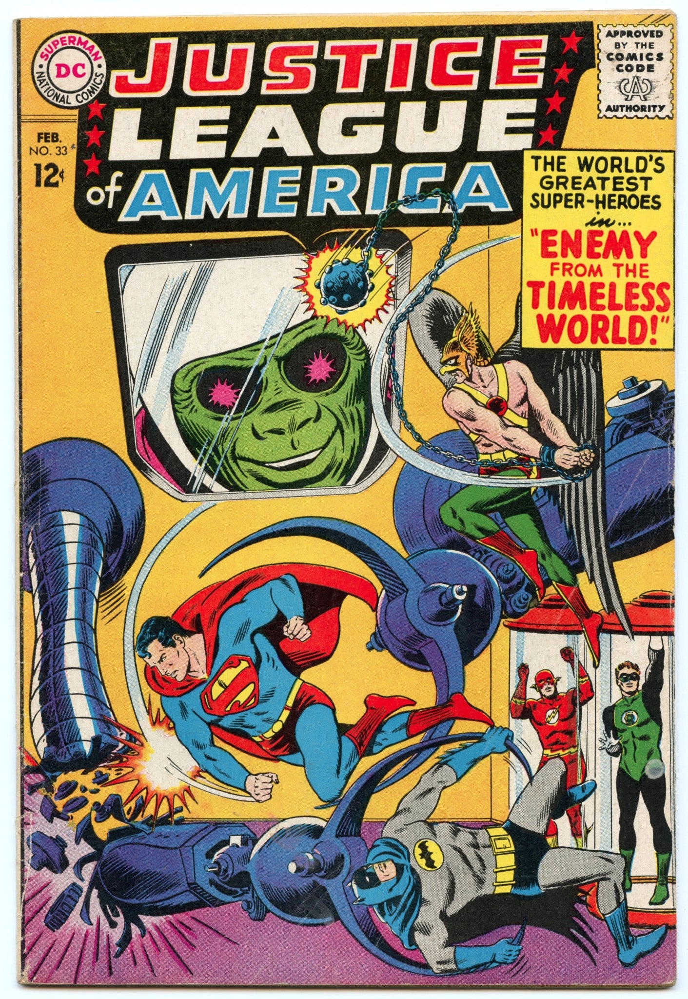 Justice League of America 33 (Feb 1965) VG+ (4.5)