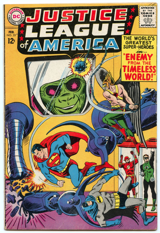 Justice League of America 33 (Feb 1965) VG+ (4.5)