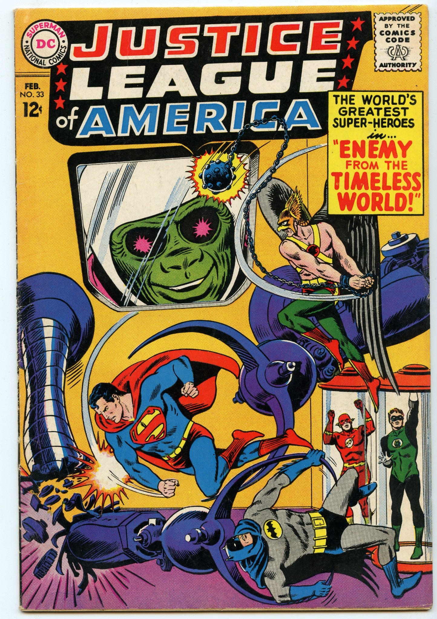 Justice League of America 33 (Feb 1965) VG/FI (5.0)