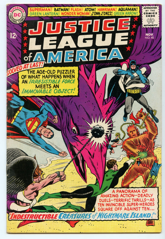 Justice League of America 40 (Nov 1965) FI- (5.5)