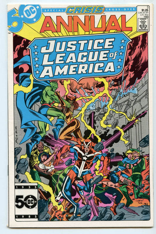 Justice League of America Annual 3 (Nov 1985) NM- (9.2)