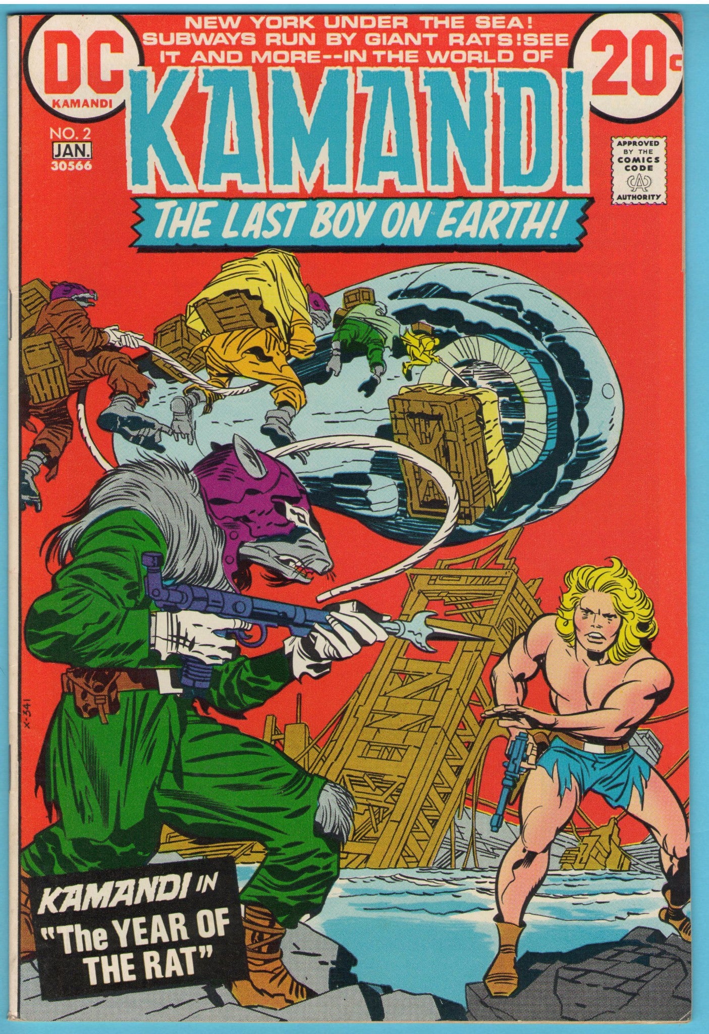 Kamandi 2 (Jan 1973) VF+ (8.5)