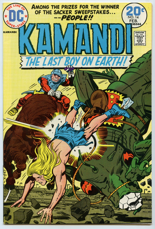 Kamandi 14 (Feb 1974) NM- (9.2)