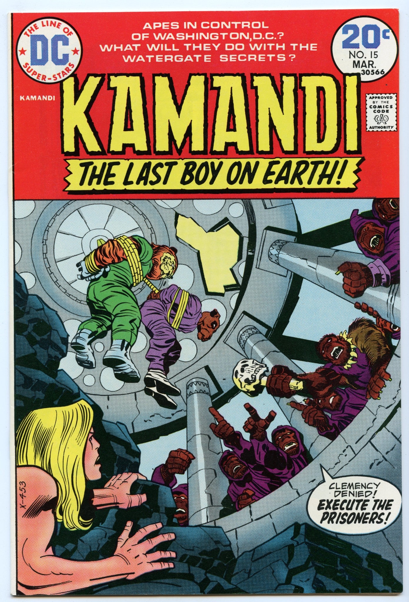 Kamandi 15 (Mar 1974) NM- (9.2)