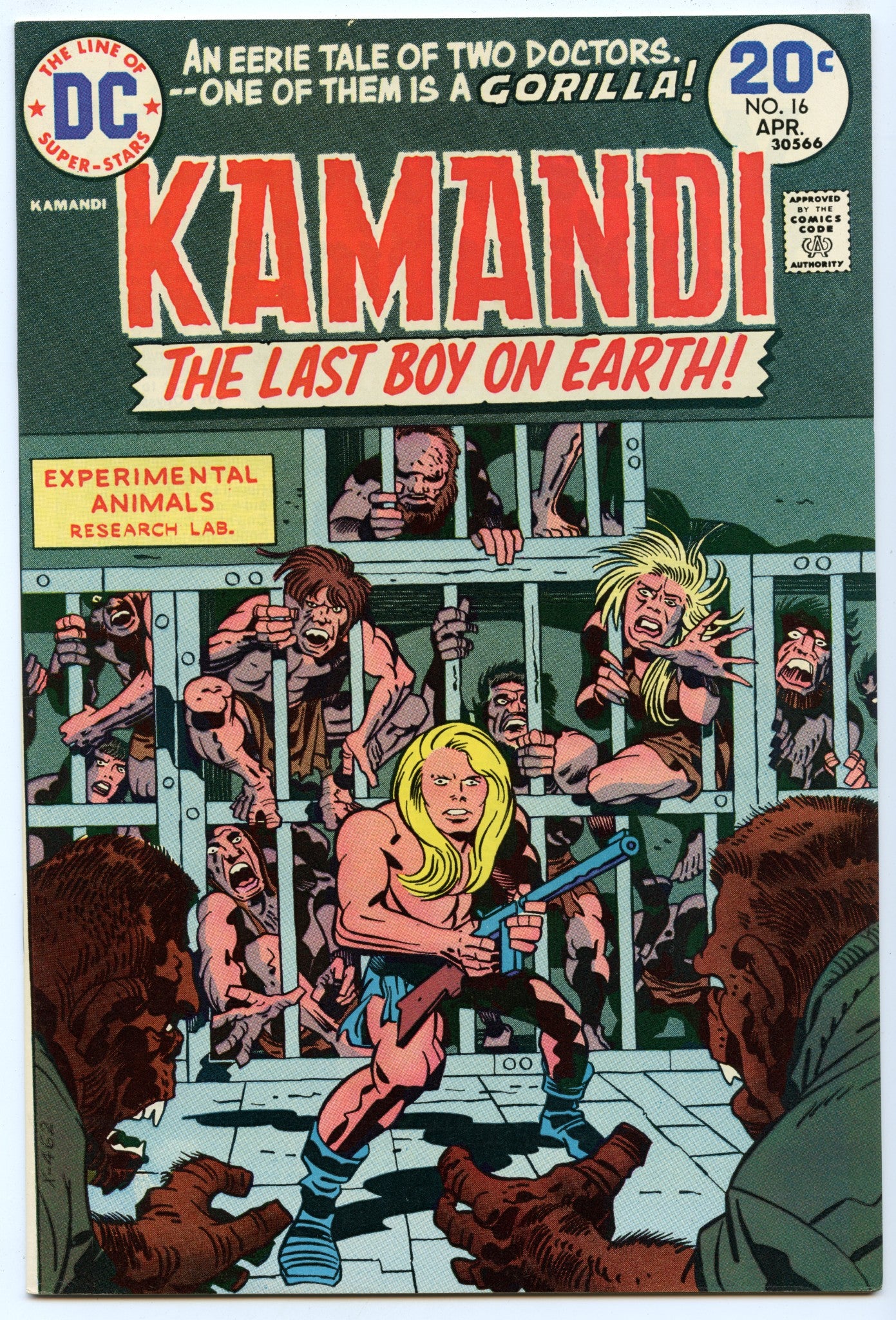 Kamandi 16 (Apr 1974) VF/NM (9.0)